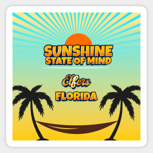 Elfers Florida - Sunshine State of Mind Sticker